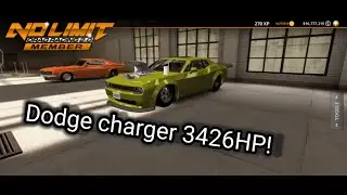 NO LIMIT DRAG RACE 2.0:DODGE CHALLENGER 3426HP!
