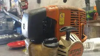 stihl ht101 pole saw doesnt run no start simple fix easy repair.