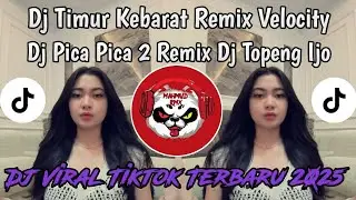 DJ TIMUR KE BARAT SELATAN KE UTAARA REMIX VELOCITY DJ TOPENG IJO || DJ PICA PICA 2 REMIX VIRAL 2025 