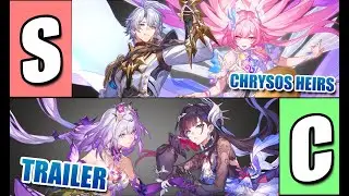 RANKING + REACTION HSR CHARACTER TRAILER ALL CHRYSOS HEIRS I (3.2 - 3.7) | Honkai: Star Rail
