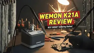 Quick review | WEMON K21A (The best Budget Soldering Station!🤩)