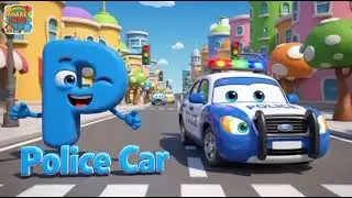 ABC Vehicles Song 🎶 | Cars, Trucks, Planes & Alphabet Learning for Kids