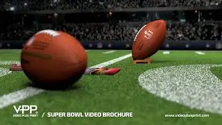 Video Brochure Invitation to the Super Bowl