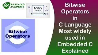 Bitwise Operators in C | Embedded Systems