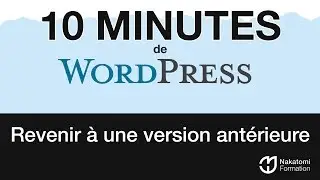 Revenir à une version antérieur de WordPress?