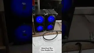 New 10inc waterfroof💦Box double speaker 🔊 Raj Radios Kota con.9887158522, 7665659714 #rajradiosbundi