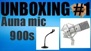 [Unboxing#1 +test - FR] Auna Mic 900s + pied de table