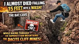 I Survived the Bat Cave - Then Fell 15 Feet | Almost a Superstition Mystery 