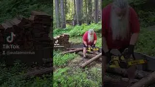 2024-04-18 #ForestLife #LogCabin #Gardening #FYP #Eudaemonius #YourEveryDaySanta