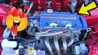 😍 10 Best Honda Engine Swaps In A Civic 🏎️