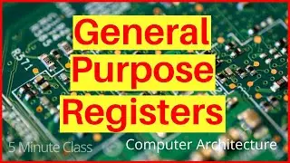 General Purpose Registers  -اردو / हिंदी