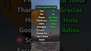 Spanish Conversation for Beginners | Basic Spanish Phrases To Know