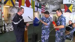 Joint exercise EUNAVFOR - Chinese PLA Navy