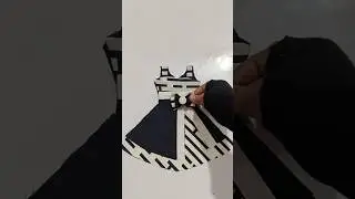 Easy baby frock cutting ideas #easy design #easy cutting stitching