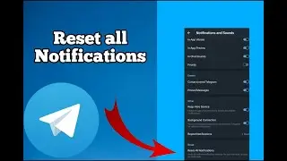 How to Reset All Notification Settings on Telegram (Android/iOS) 2023