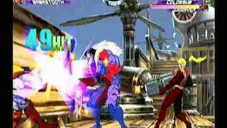 MvC2: Sabretooth 5x Hyper Birdie 168 hit 100% Combo