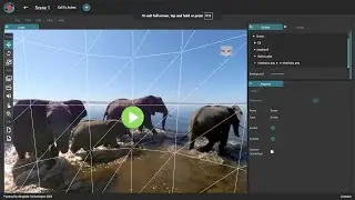 Creating an interactive 360&deg; project | AR-media Platform #AugmentedReality
