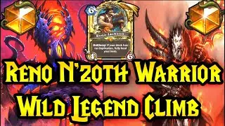 Hearthstone Wild, Reno Warrior, United in Stormwind, THIS DECK IS SO MUCH FUN! [October 2021].