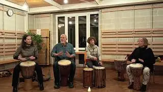 Kpanlogo - Djembe Solo ending No. 8 (long 4-bar ending) and some more variations to play along
