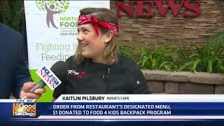Dollar-A-Dish - Maggie's Cafe and Rosie's Cafe on KUSI - August 12, 2019