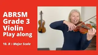 ABRSM Violin Grade 3 Scales and Arpeggios: 10. Bflat Major Scale