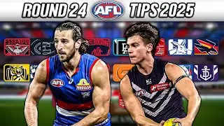 AFL Round 24 | Tips & Predictions 2025