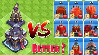 Finding best  siege machine  for th15 | town hall | ClasherMonu10