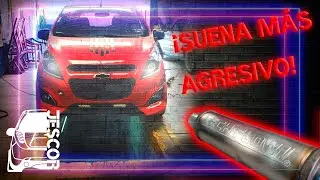 SISTEMA DE ESCAPE PT3&iquest;CUAL ES EL MEJOR RESONADOR DE ALTO FLUJO PARA SPARK?!POR POCO DINERO!|JESCOR|