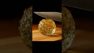 Crystal Pineapple Cutting ASMR 🍍✨ | #satisfying #SliceVision #ASMR #Pineapple #ai #edit #shorts