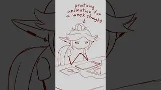 The struggle -~- #learninganimation #animation