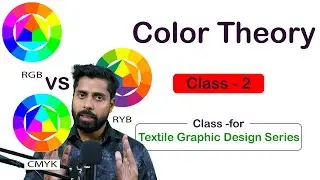 CLASS 2 PRIMARY COLORS Explained | RYB vs CMYK vs RGB | Color Theory for Textile Graphic Designers