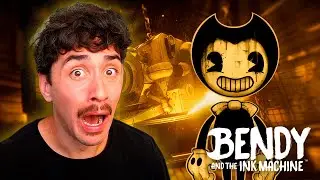 JOGO DE TERROR INSPIRADO NA DISNEY! | Bendy and the Ink Machine (Parte 1)