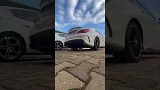 CLA 250 FWD rear muffler and resonator delete W117