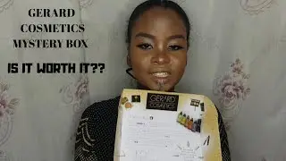 GERARD COSMETICS #GCLOVE BOX MYSTERY BOX UNBOXING!!!