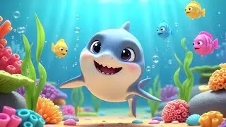 Baby Shark Explores the Sea 🦈🐢 | Calm Toddler Song