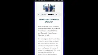 Rhapsody of Realities | Friday 2ND January 2025. | THE MESSAGE OF CHRIST&rsquo;S SALVATION