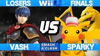 Smash 4 Wii U - Sparky (Charizard/Pikachu) vs Vash (Marth) - S&C 18 Losers Finals
