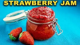 3-Ingredient Sugarless STRAWBERRY JAM