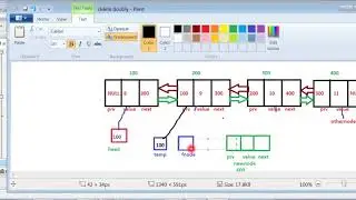 insert a node in spacific postion in doubly linked list
