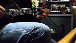 ESP LTD EC-1000 18v mod through my Peavey 6505+ stack demo