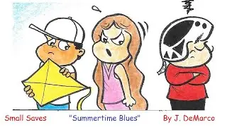 Summertime Blues for Little Ice Hockey Goalie Featuring Small Saves, the Cartoon Goaltender Video.