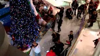 WWE - Christmas light switching at Braehead Glasgow 06-11-12 (Part 1)