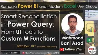 Smart Reconciliation in Power Query: From UI to Custom M | Mahmoud Bani Asadi