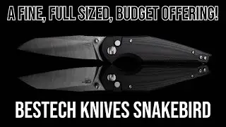 Large, In Charge, And Affordable - Bestech Knives Snakebird