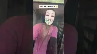 Boys holi moments | Holi funny video | #holi #funny #video #reels #shorts