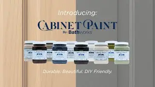 DIY Cabinet Makeover | Cabinet Paint by Bathworks - Professional Finishes at Home