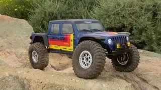 Axial 10.3 JT with AR45 portal pro axles and 5.2 Tusk tires