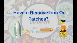 How to Remove Iron on Patches？Step by Step- O mistake.