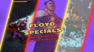 Streets of Rage 4 | Floyd's Complete Special Move Showcase
