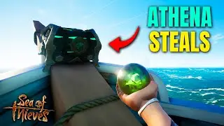 A FULL Day of Stealing Athenas in Sea of Thieves!